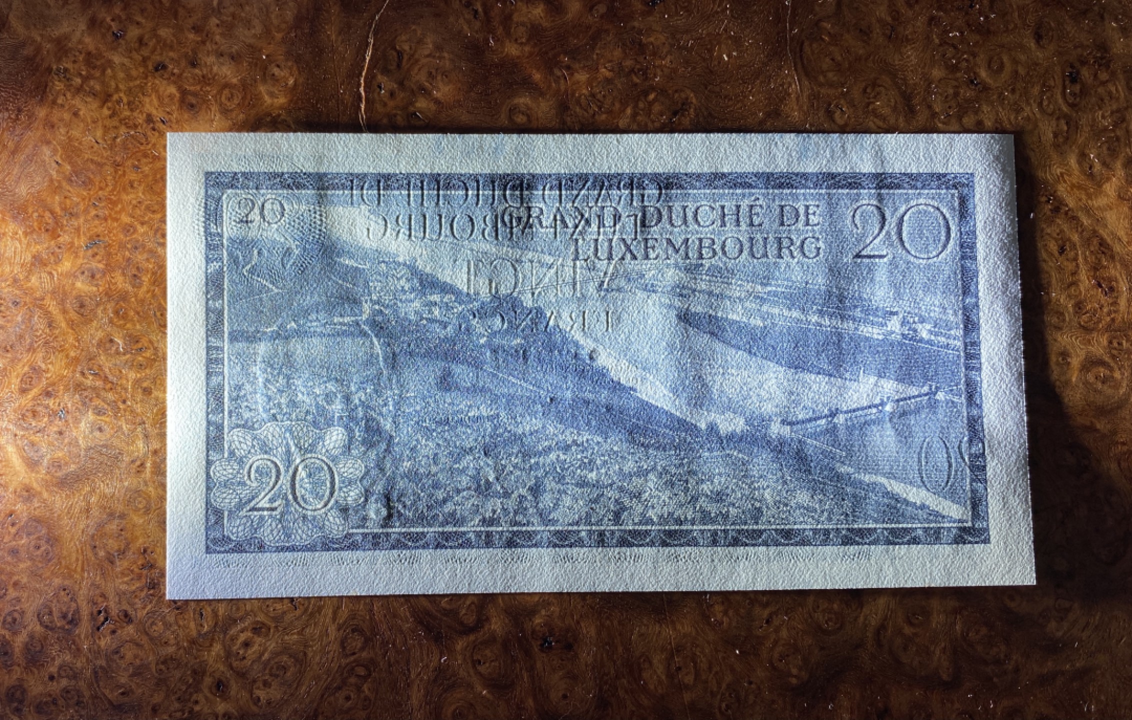 得物拍卖 Chase Auction  第2期 - -世界纸币精粹（二） 卢森堡小全套三张，全新UNC！卢森堡大公 让