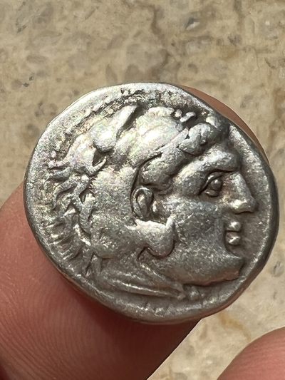 古希腊马其顿王国（公元前）亚历山大大帝一德银币，一币一图 - 一德银币