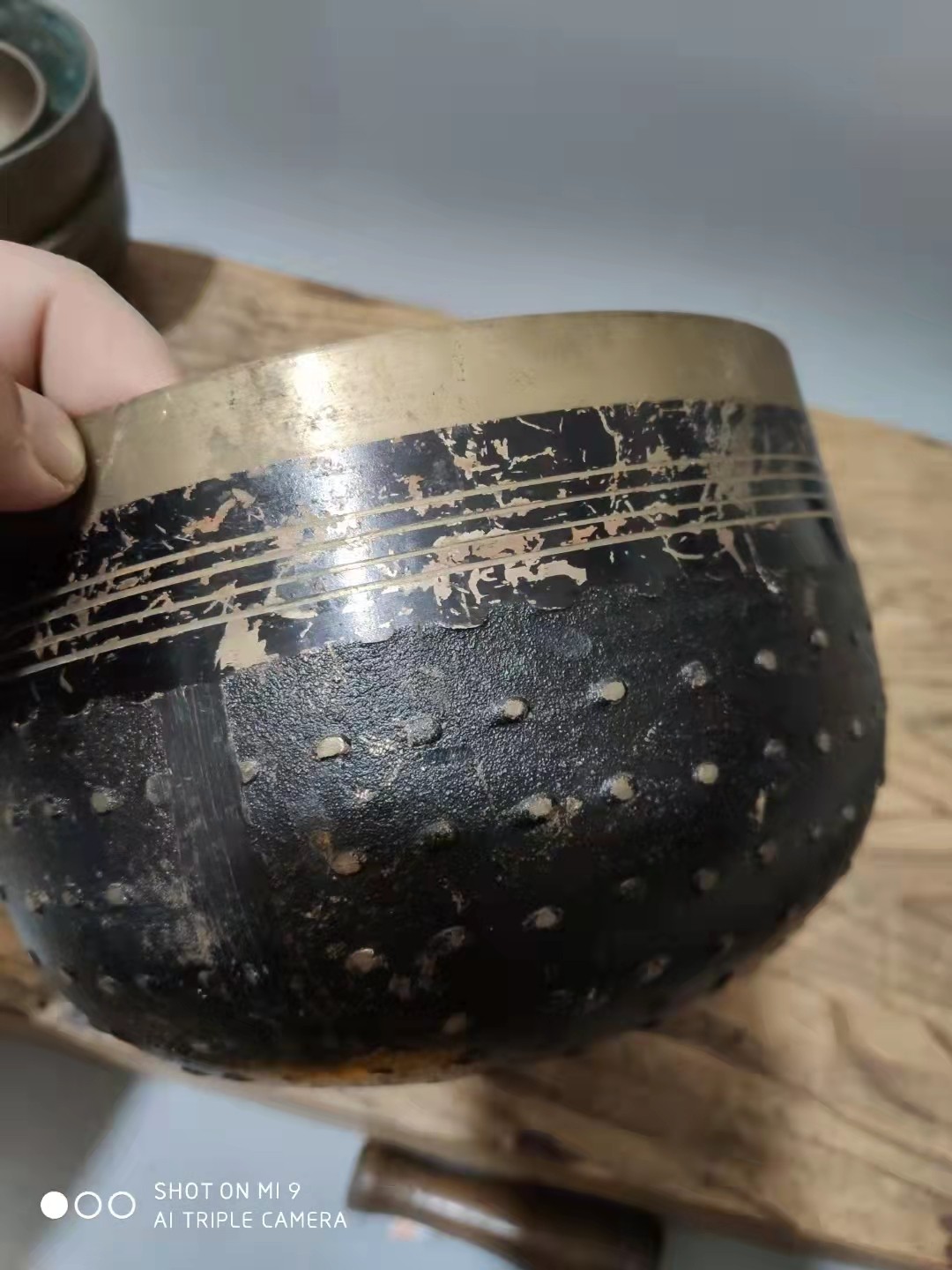 千器雅集—日本回流铜器臻藏 日本回流    昭和时期铜器——佛教密宗礼佛铜磬