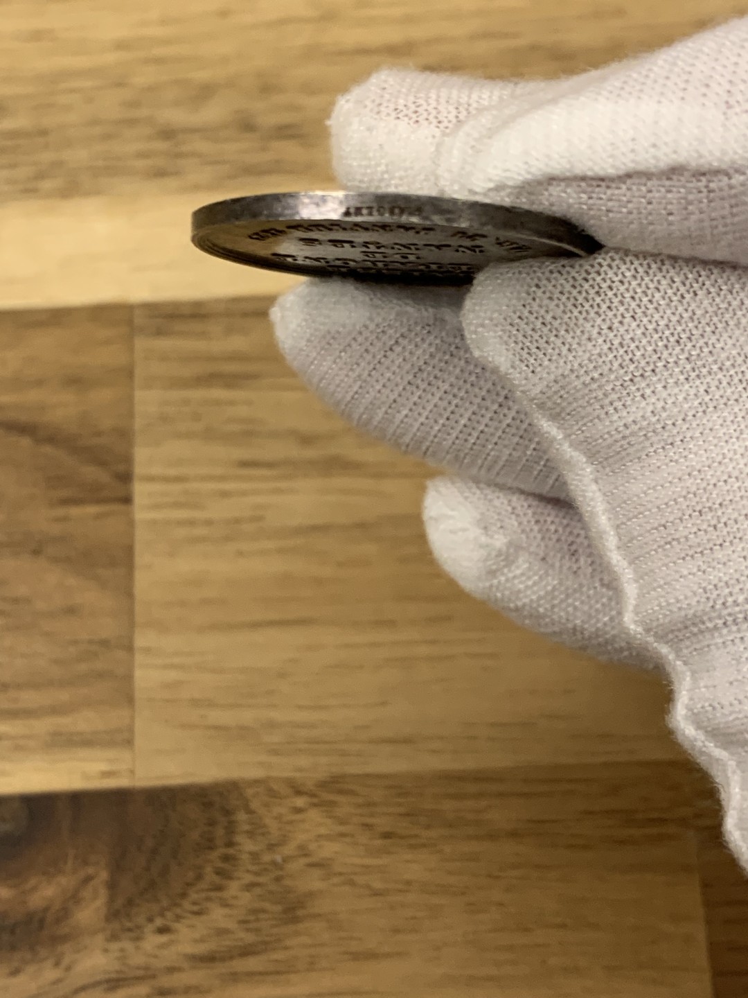 欧陆典藏，“币”定生辉，外币专场第一期 1821年法国南特储蓄银行纯银代币 直径：28.5mm 克重：9.16