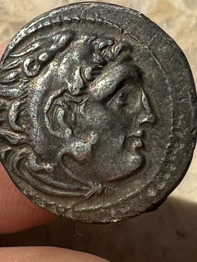 古希腊马其顿王国（公元前）亚历山大大帝一德银币，一币一图 - 一德银币