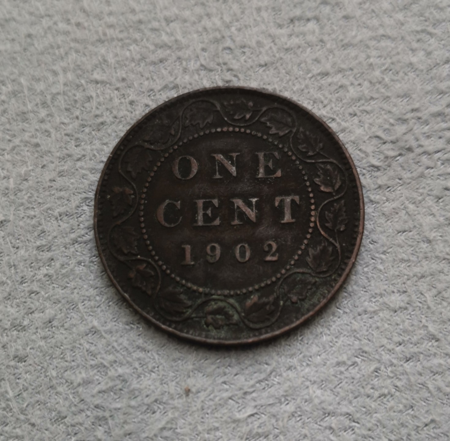 第27期拍卖会 加拿大1902年爱德华七世1分铜币