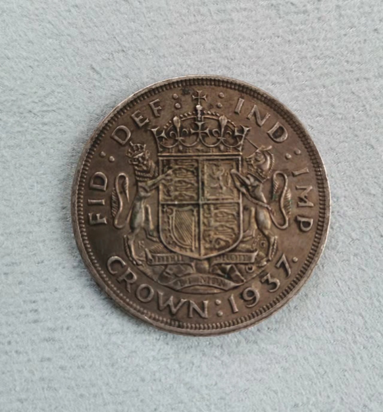 第27期拍卖会 英国1937年乔治六世1克朗银币