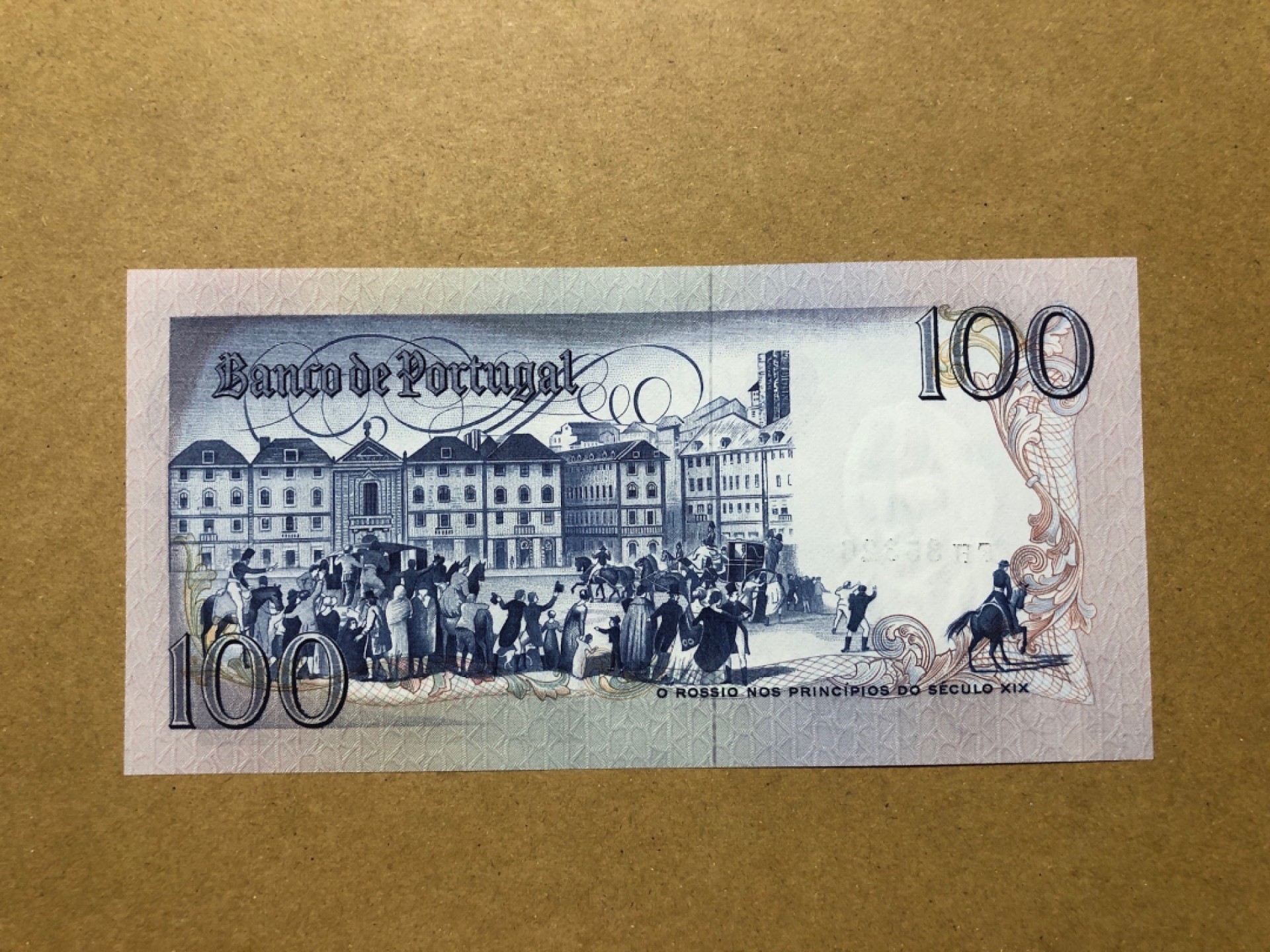 《张总收藏》50期——欧洲经典名誉品 葡萄牙100埃斯库多 UNC 1980年