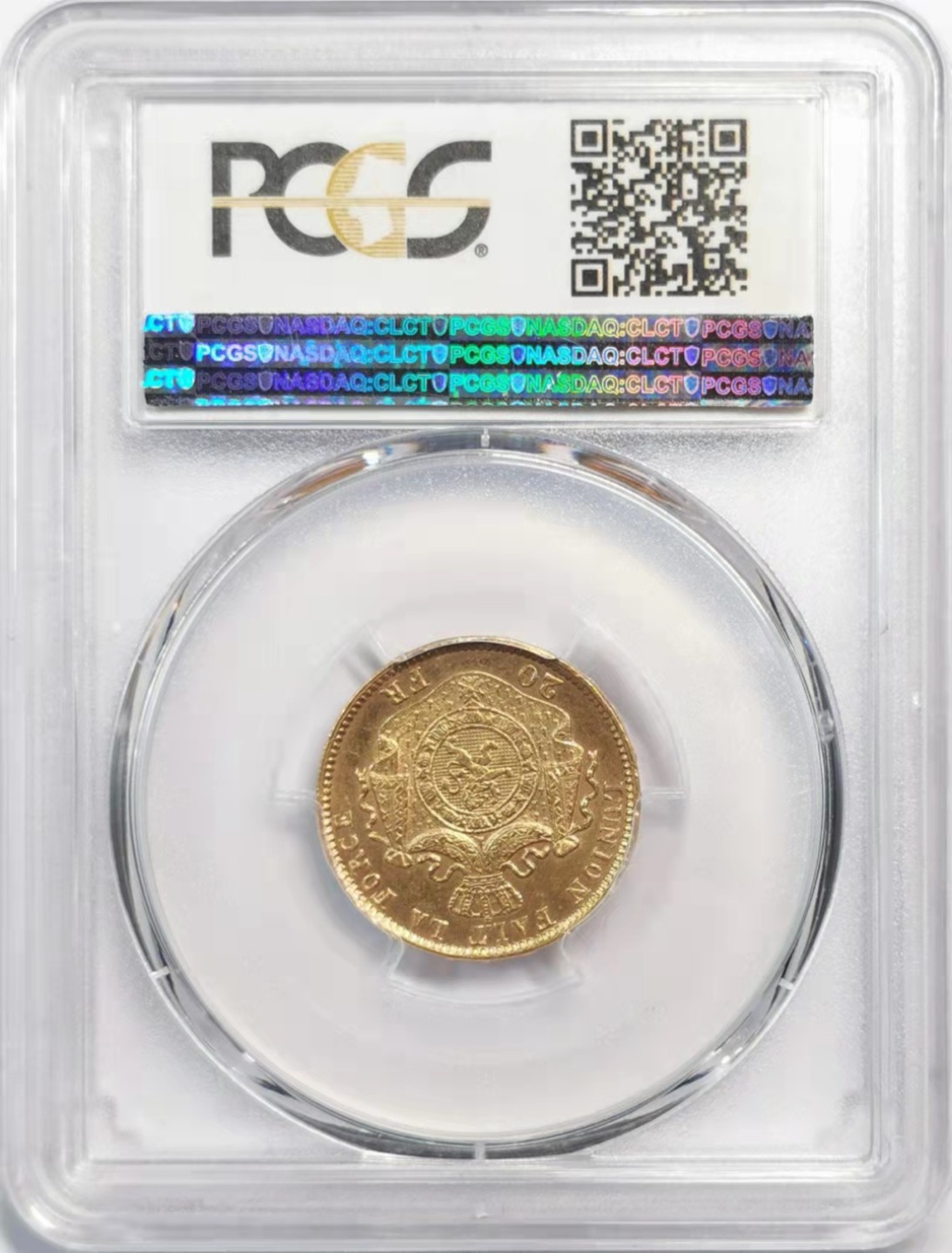 欧罗巴与亚细亚的春天奏鸣曲—凡希社世界钱币微拍第一百九十期 1876比利时20法郎金币PCGS-MS65