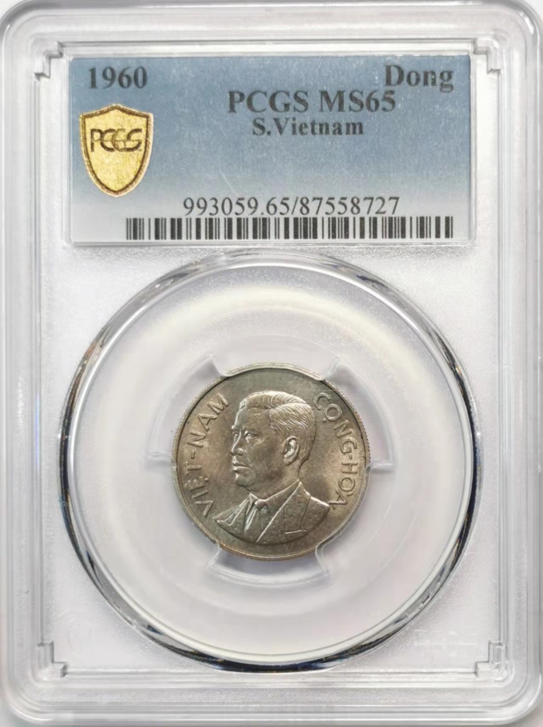 欧罗巴与亚细亚的春天奏鸣曲—凡希社世界钱币微拍第一百九十期 1960南越吴庭艳Dong镍币PCGS-MS65