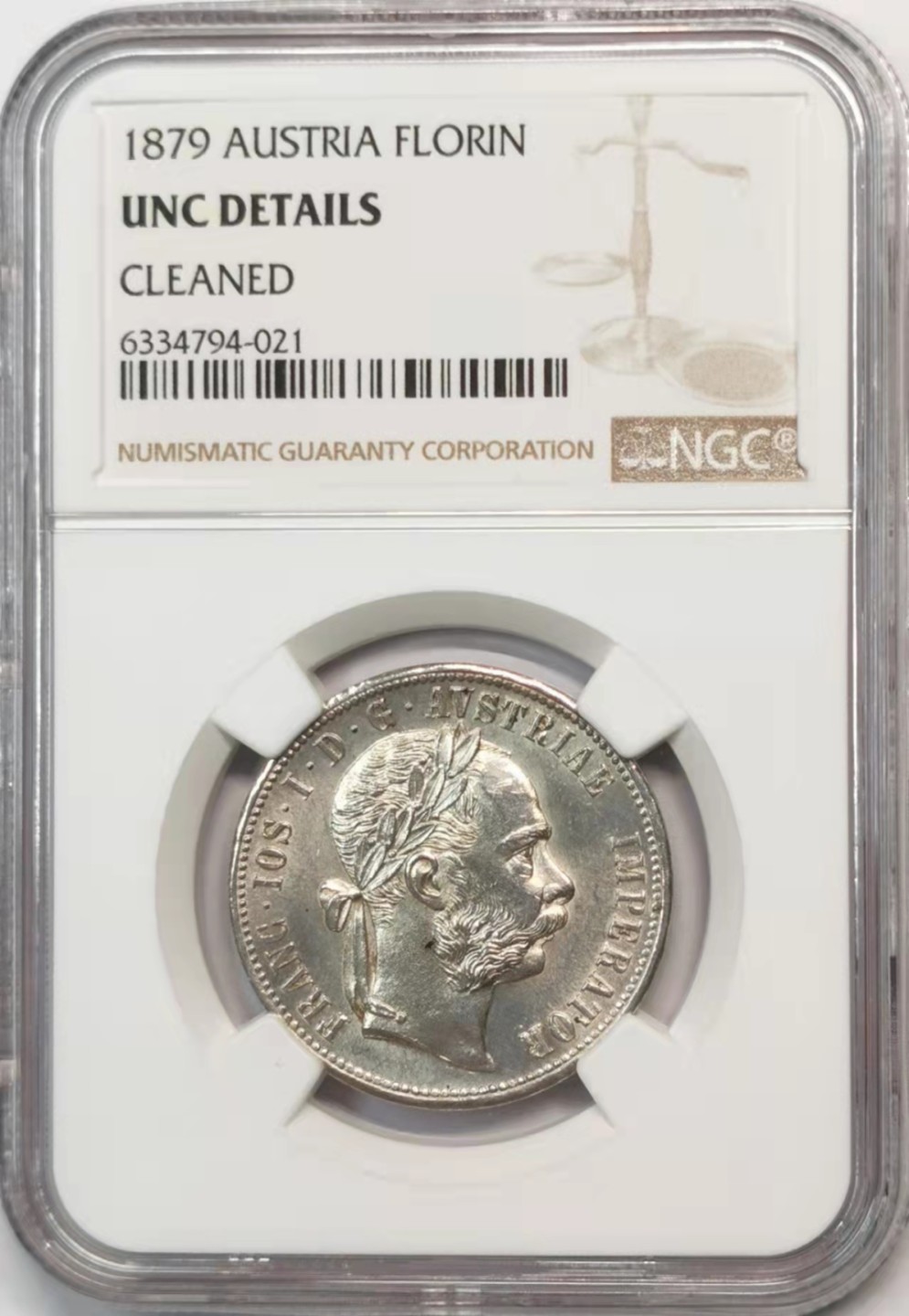 欧罗巴与亚细亚的春天奏鸣曲—凡希社世界钱币微拍第一百九十期 1879奥地利佛罗林银币NGC-AUD