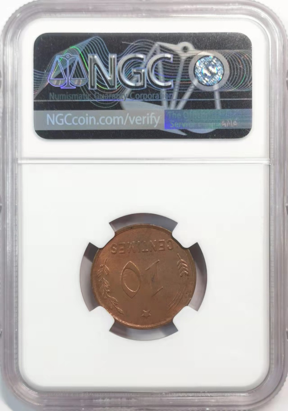 欧罗巴与亚细亚的春天奏鸣曲—凡希社世界钱币微拍第一百九十期 1930卢森堡10C铜币NGC-MS63