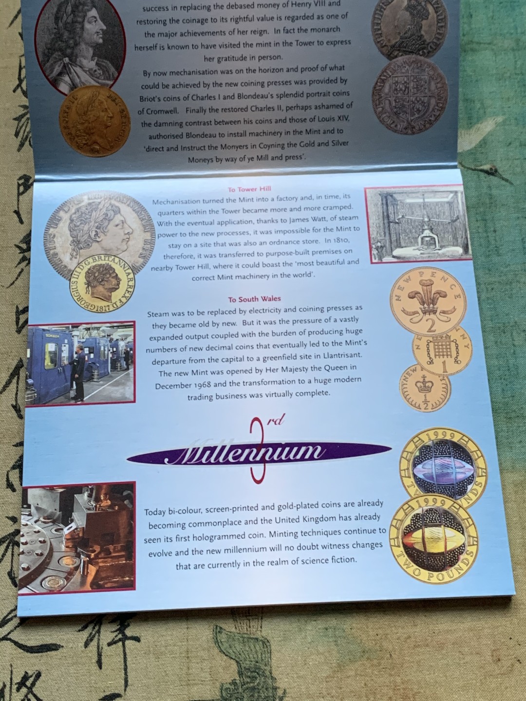 《竞宝斋》第37场-周日 首场自动拍卖 2件或者满200包顺丰 原封装英国 2000年 9枚套 卡装套币 较少见