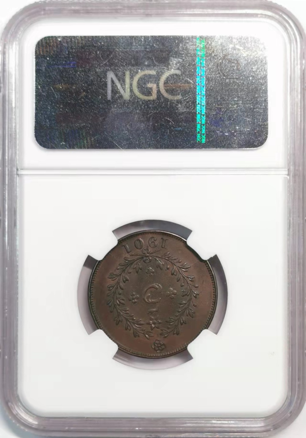 欧罗巴与亚细亚的春天奏鸣曲—凡希社世界钱币微拍第一百九十期 1901葡属亚速尔5R NGC-MS64