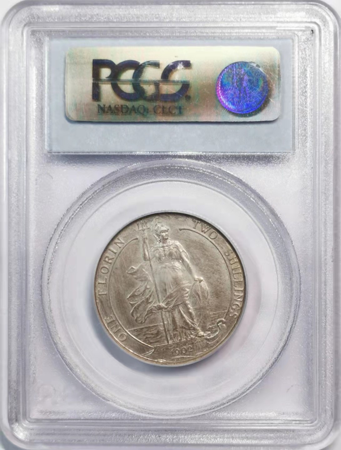 欧罗巴与亚细亚的春天奏鸣曲—凡希社世界钱币微拍第一百九十期 1902英国海神佛罗林精铸PCGS-PR63MATTE