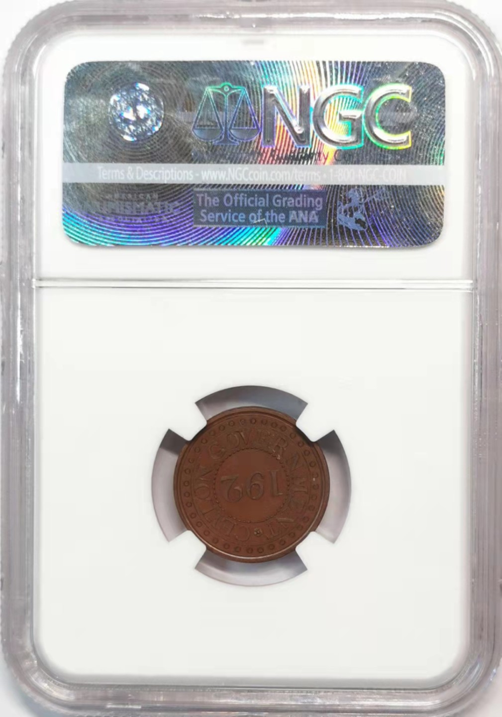 欧罗巴与亚细亚的春天奏鸣曲—凡希社世界钱币微拍第一百九十期 稀！1802锡兰1/192RixDollar铜币精铸NGC-PF66顶级品名家旧藏！