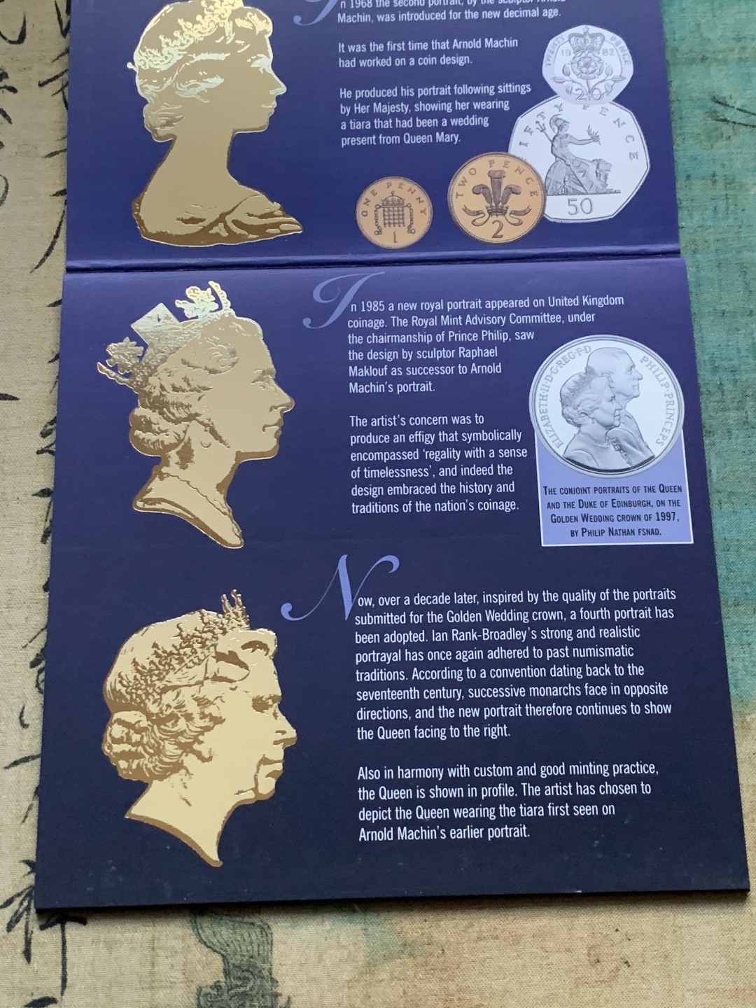 《竞宝斋》第37场-周日 首场自动拍卖 2件或者满200包顺丰 原封装英国 1998年 9枚套 卡装套币 较少