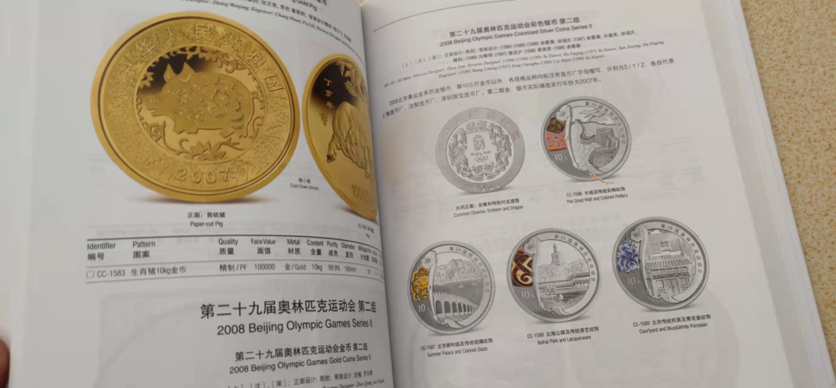 圣域骑士团 | CICE币展&易卜生专场 春天来了 ‼️第三期（2022003） 【收藏必备工具】1979-2017年度' 中国金银币目录