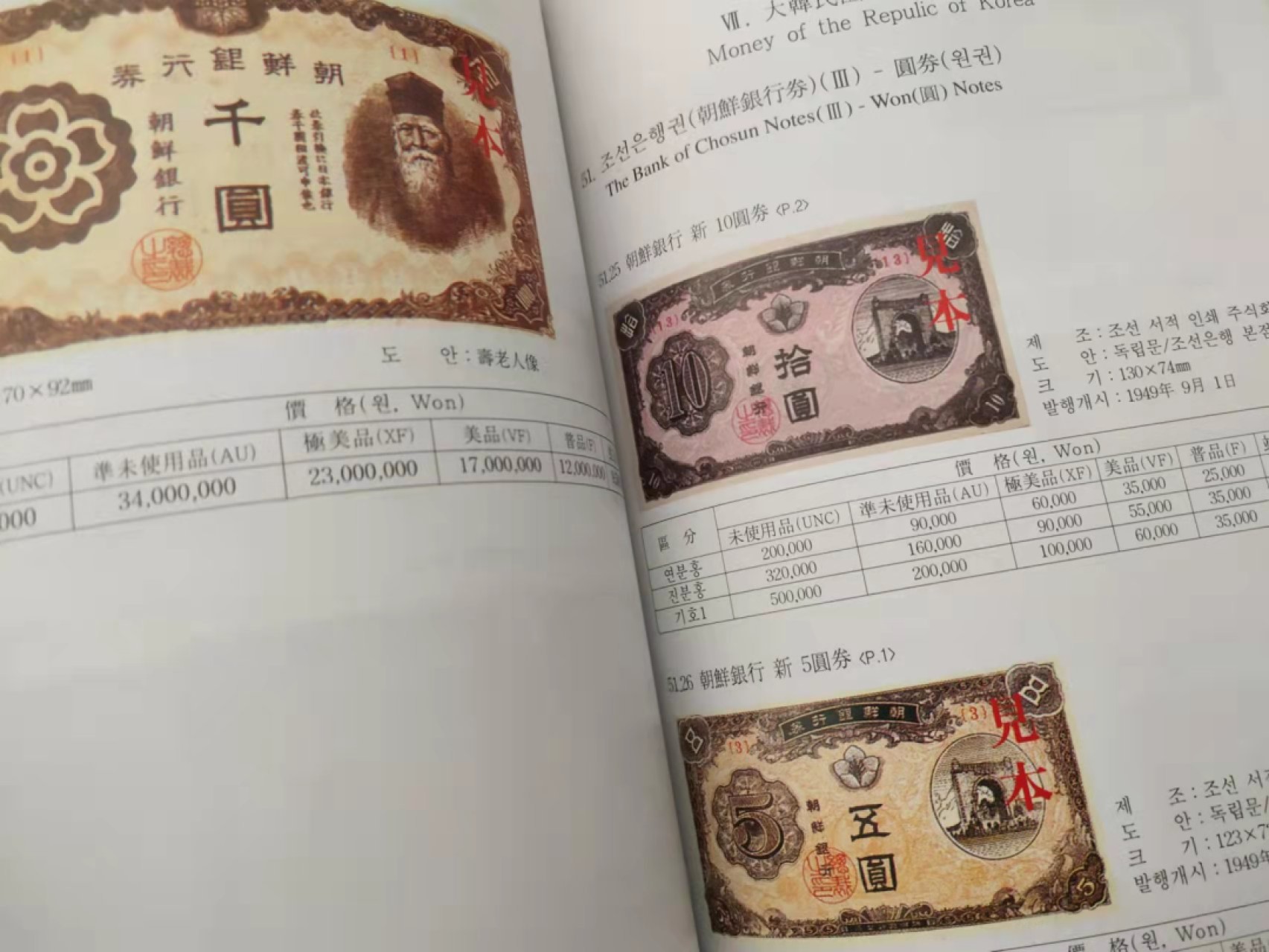 圣域骑士团 | CICE币展&易卜生专场 春天来了 ‼️第三期（2022003） 【收藏必备工具】2019年 韩国🇰🇷货币价格目录 彩色版 | 纸币&硬币