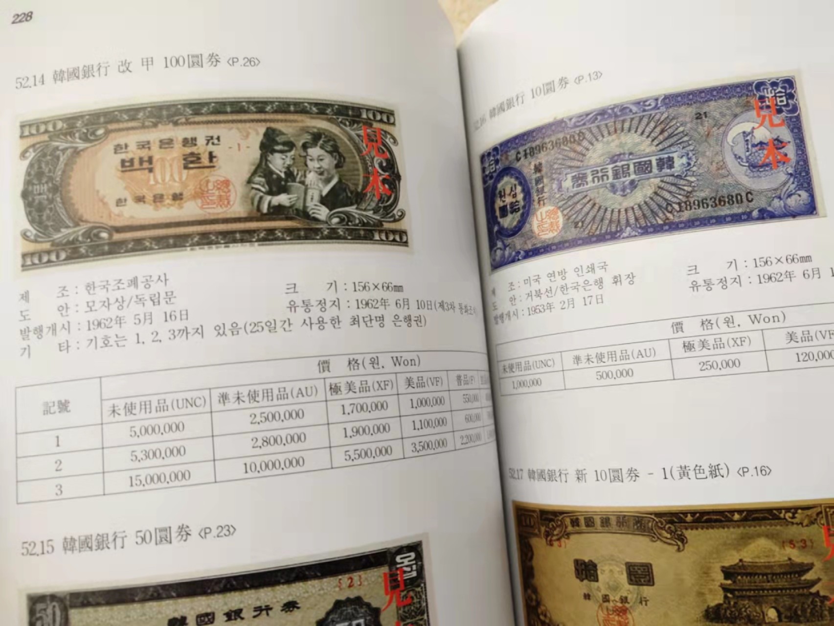 圣域骑士团 | CICE币展&易卜生专场 春天来了 ‼️第三期（2022003） 【收藏必备工具】2019年 韩国🇰🇷货币价格目录 彩色版 | 纸币&硬币