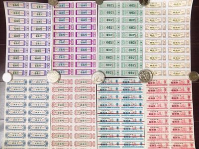 七八十年代布票一组五组 七八十年代布票一组五组