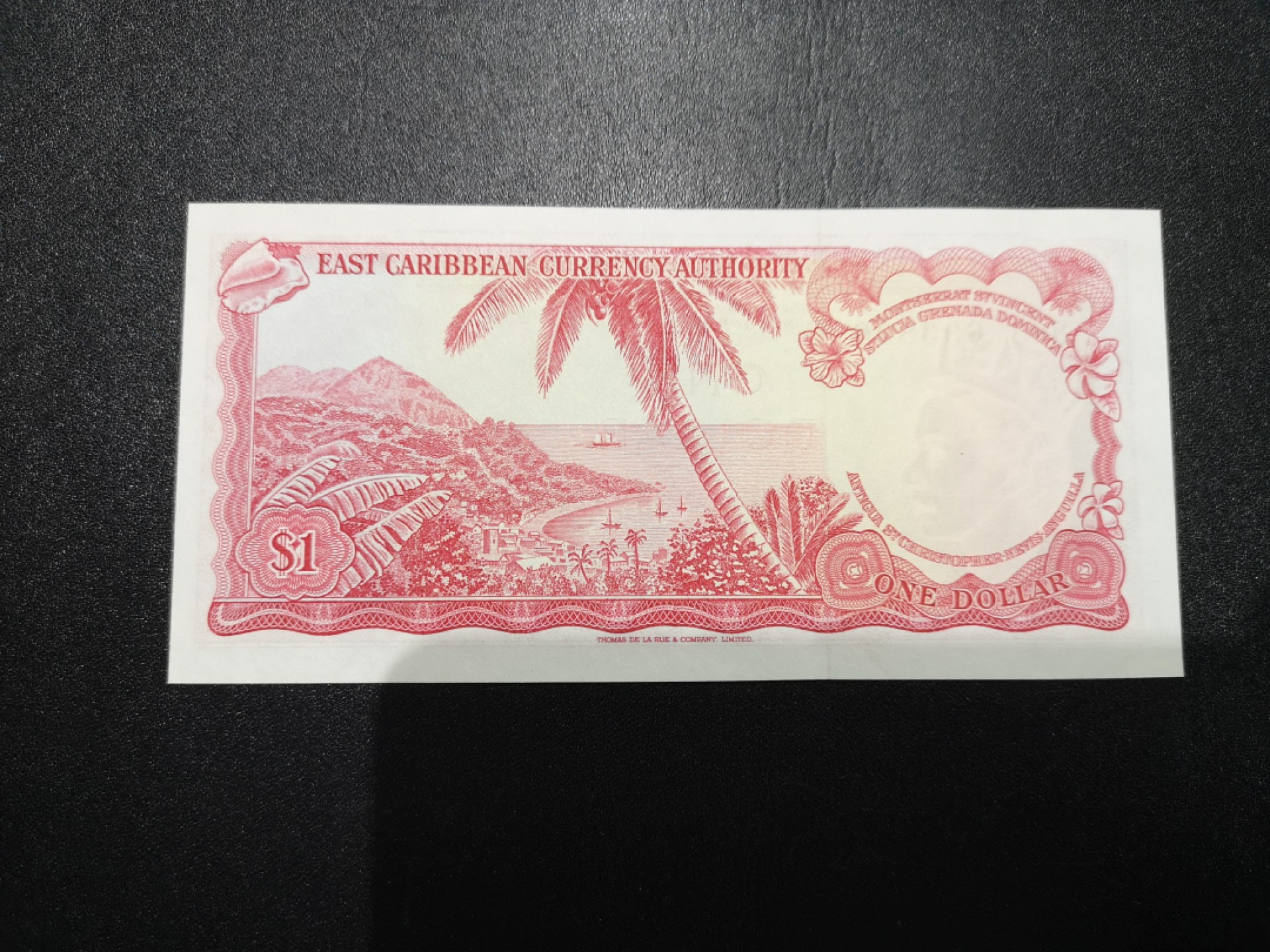 《外钞收藏家》第一百六十九期拍卖（本期65件） 东加勒比1刀 女王 全新UNC 无47