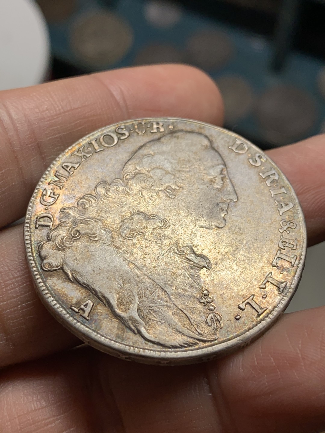 《竞宝斋》第36场-本周日 （全场顺丰包邮） 德国巴伐利亚1772年圣母抱婴泰勒