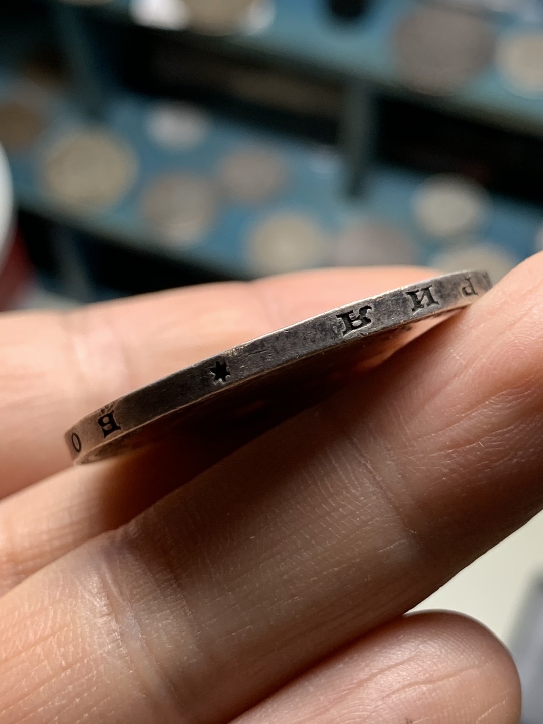 《竞宝斋》第36场-本周日 （全场顺丰包邮） 1894年 保加利亚 5列弗 银币 好品 难得状态 磨损轻微 