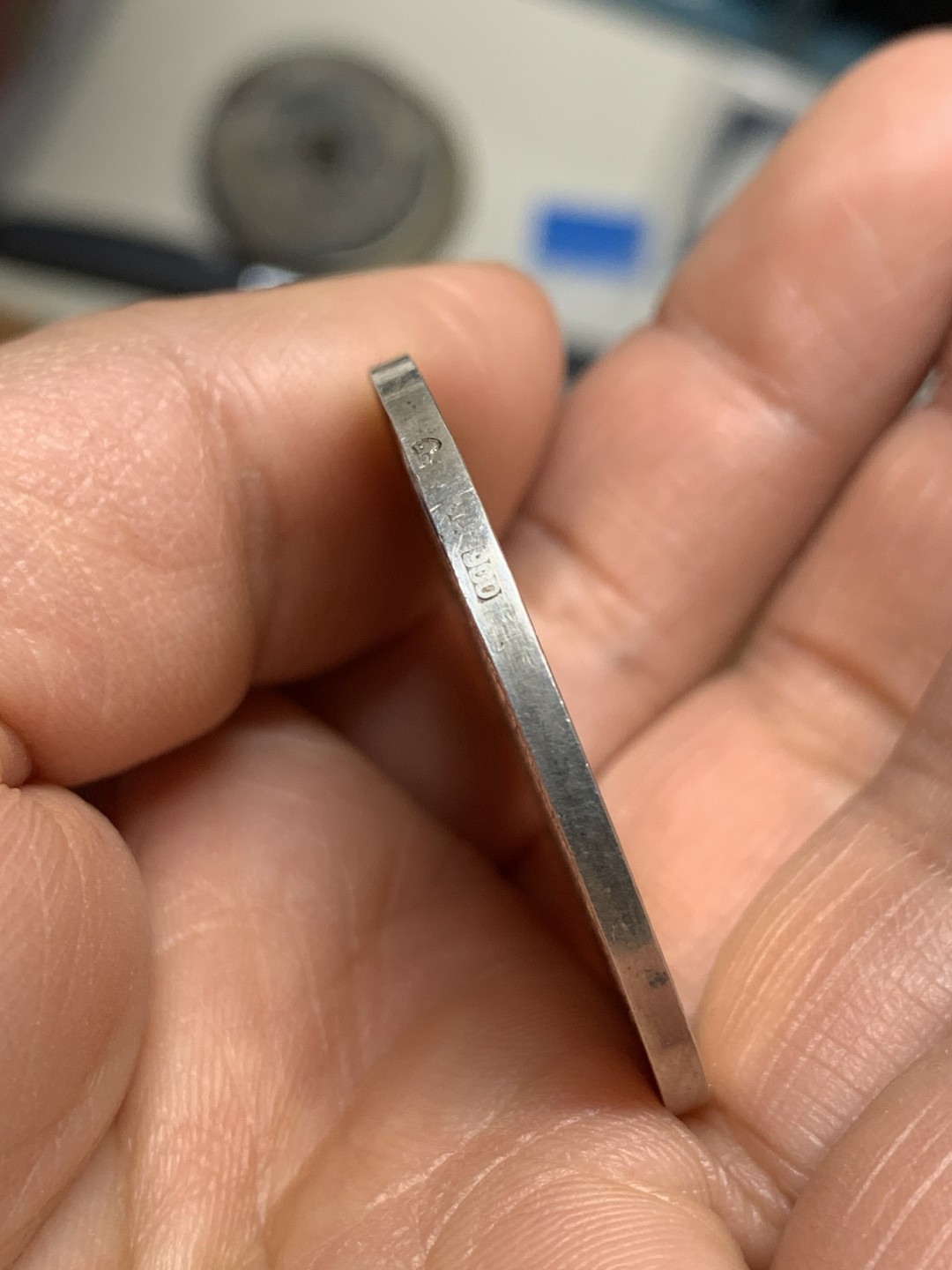 《竞宝斋》第36场-本周日 （全场顺丰包邮） 奥地利1924年林茨教堂银章 高浮雕镜面底板，19.4克900银