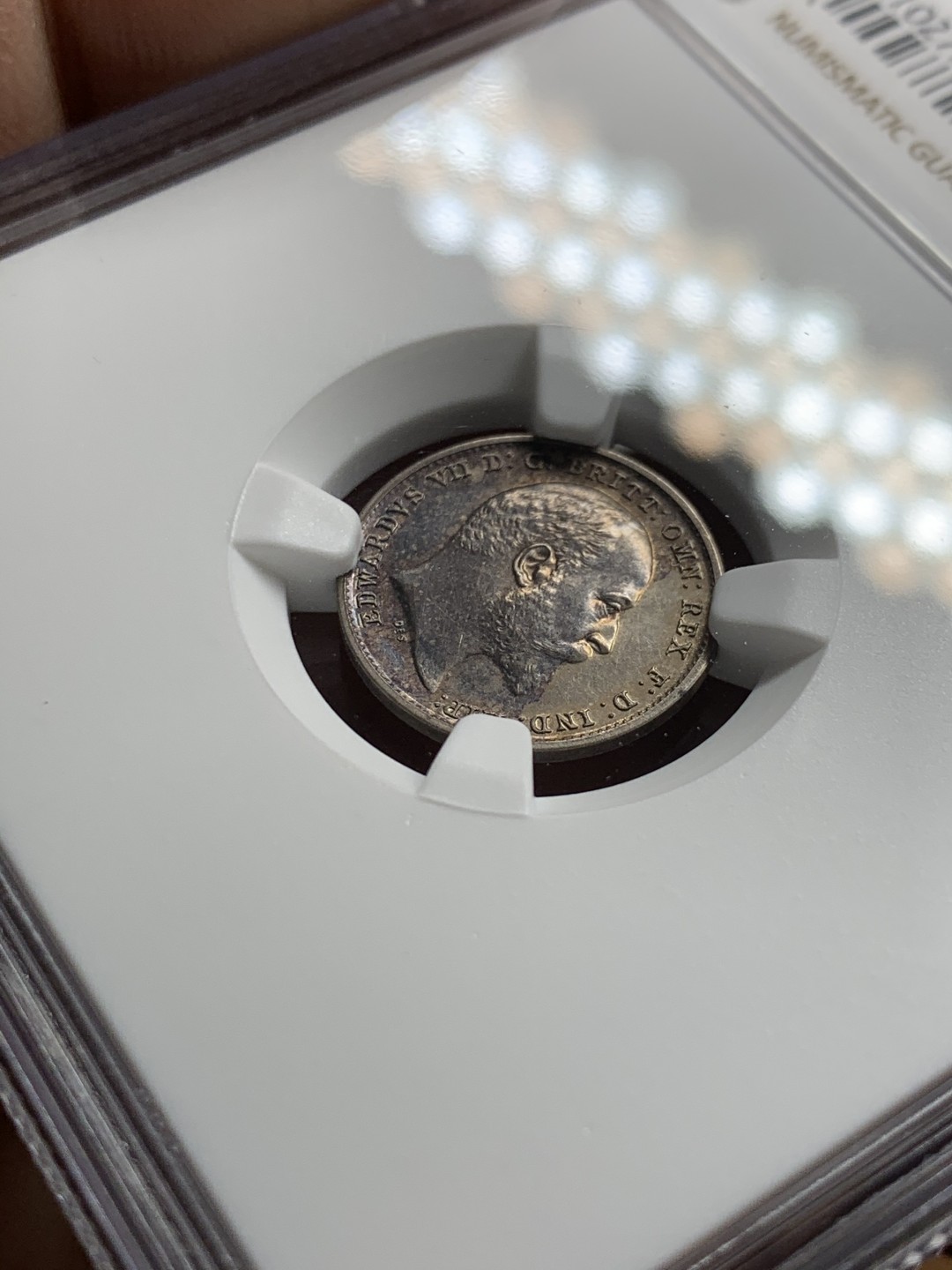 《竞宝斋》第36场-本周日 （全场顺丰包邮） 英国1902年爱七濯足币NGC-PF4枚套 大热品种持续上涨 前几一套拍了1700 国外更贵