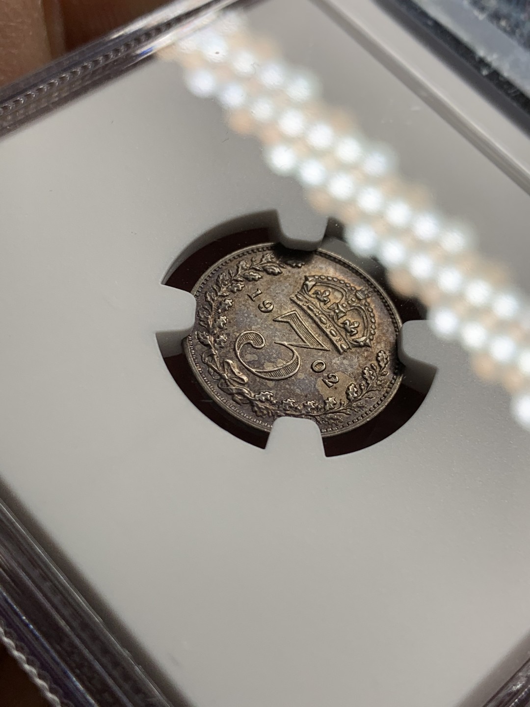 《竞宝斋》第36场-本周日 （全场顺丰包邮） 英国1902年爱七濯足币NGC-PF4枚套 大热品种持续上涨 前几一套拍了1700 国外更贵