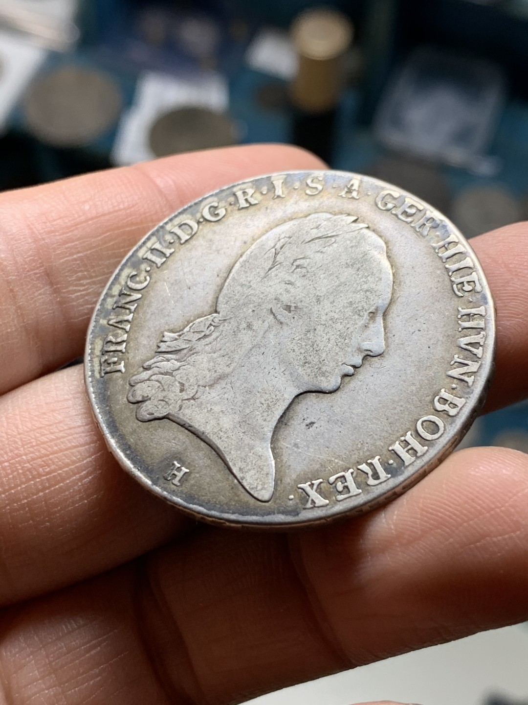 《竞宝斋》第36场-本周日 （全场顺丰包邮） 神圣罗马帝国 奥属尼德兰 1795年 H版 泰勒 大银币