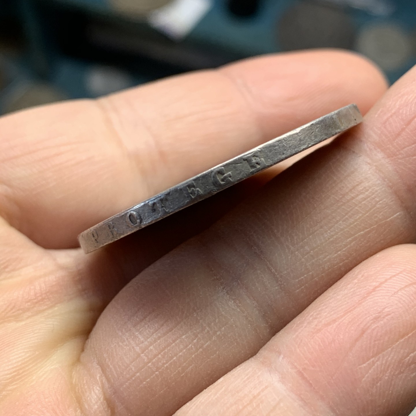 《竞宝斋》第37场-周日 首场自动拍卖 2件或者满200包顺丰 第二共和 法国1848年-BB版 大力神 5法郎 大银币  