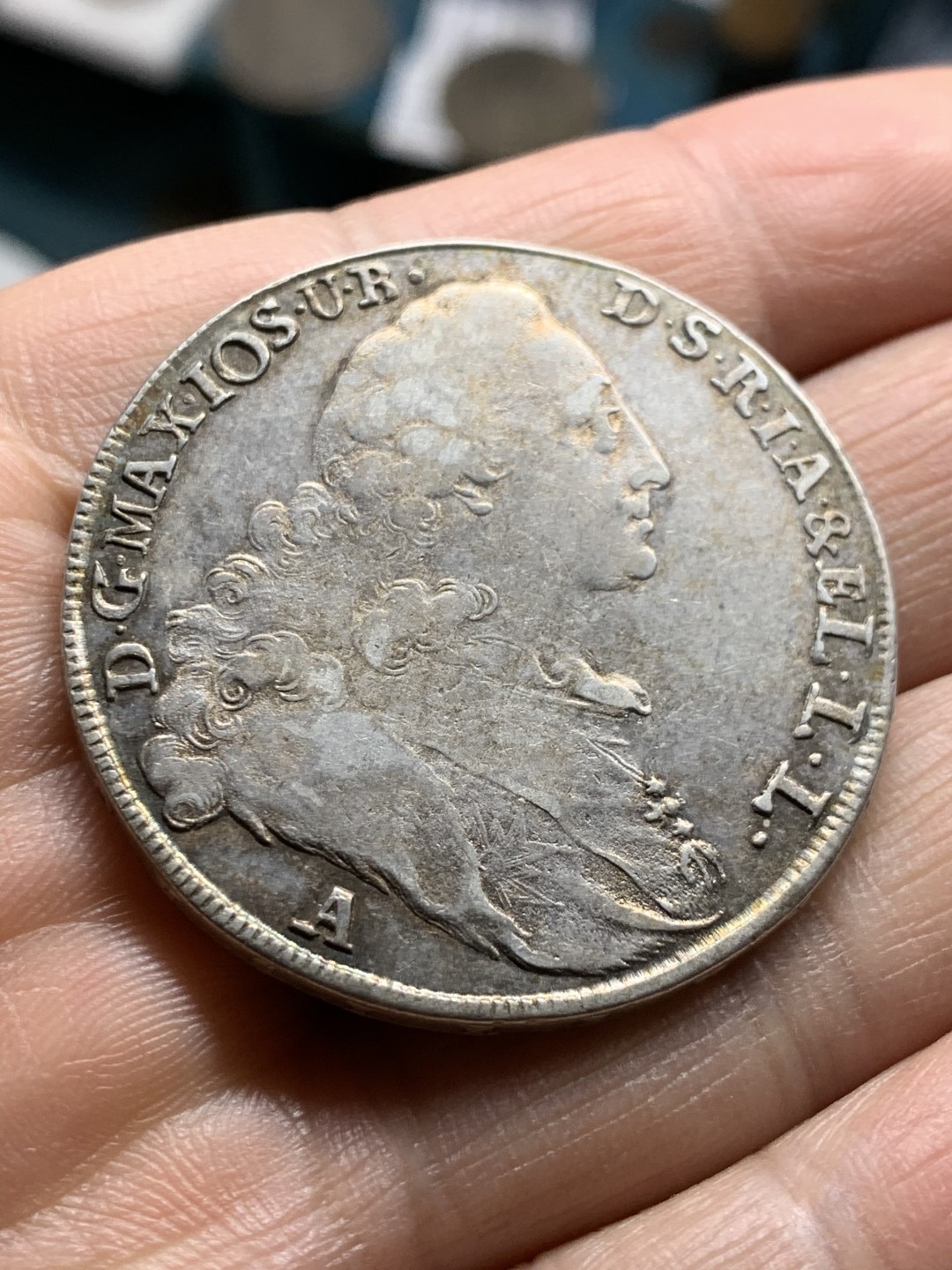 《竞宝斋》第36场-本周日 （全场顺丰包邮） 德国巴伐利亚1772年圣母抱婴泰勒