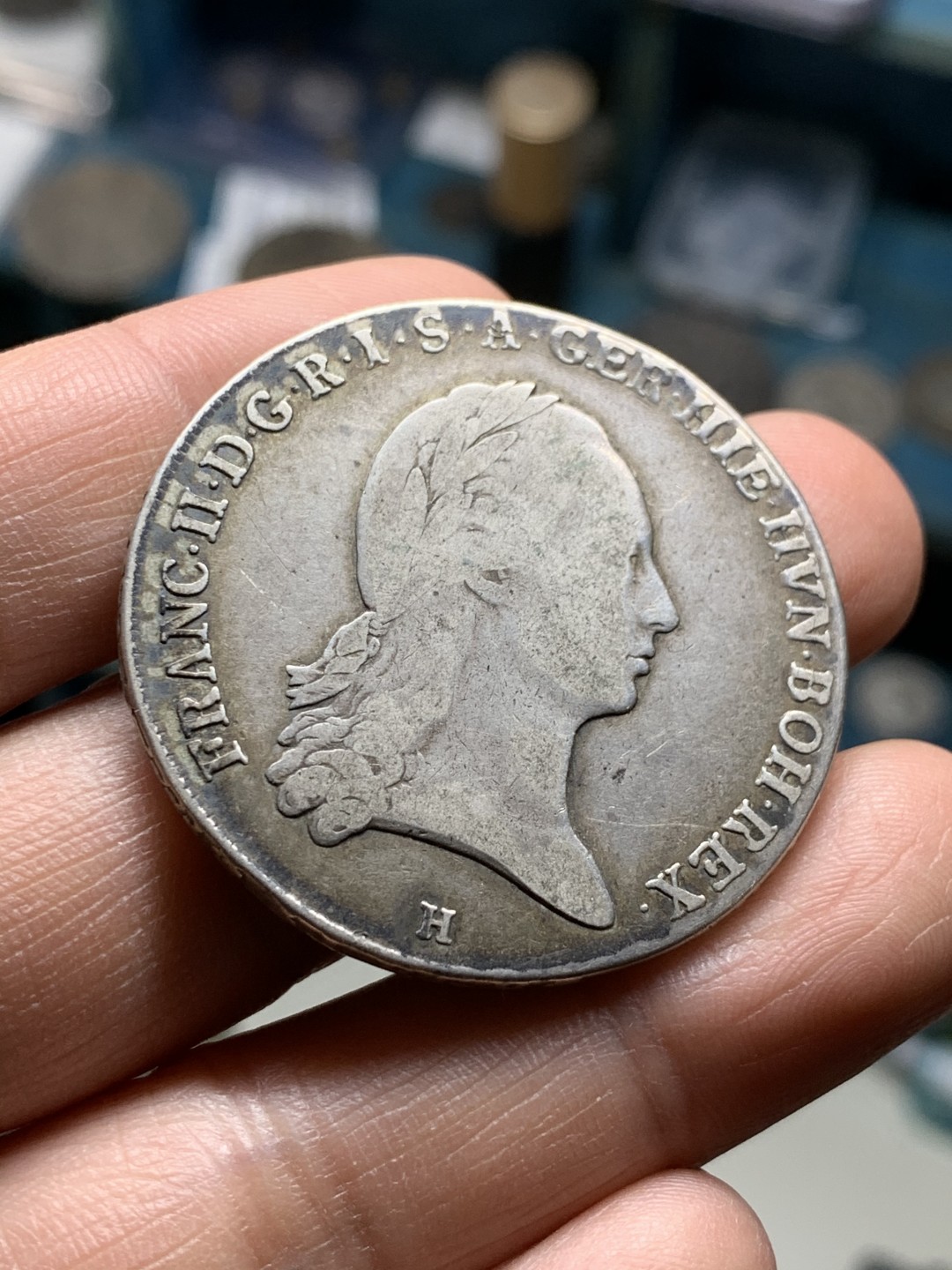 《竞宝斋》第36场-本周日 （全场顺丰包邮） 神圣罗马帝国 奥属尼德兰 1795年 H版 泰勒 大银币