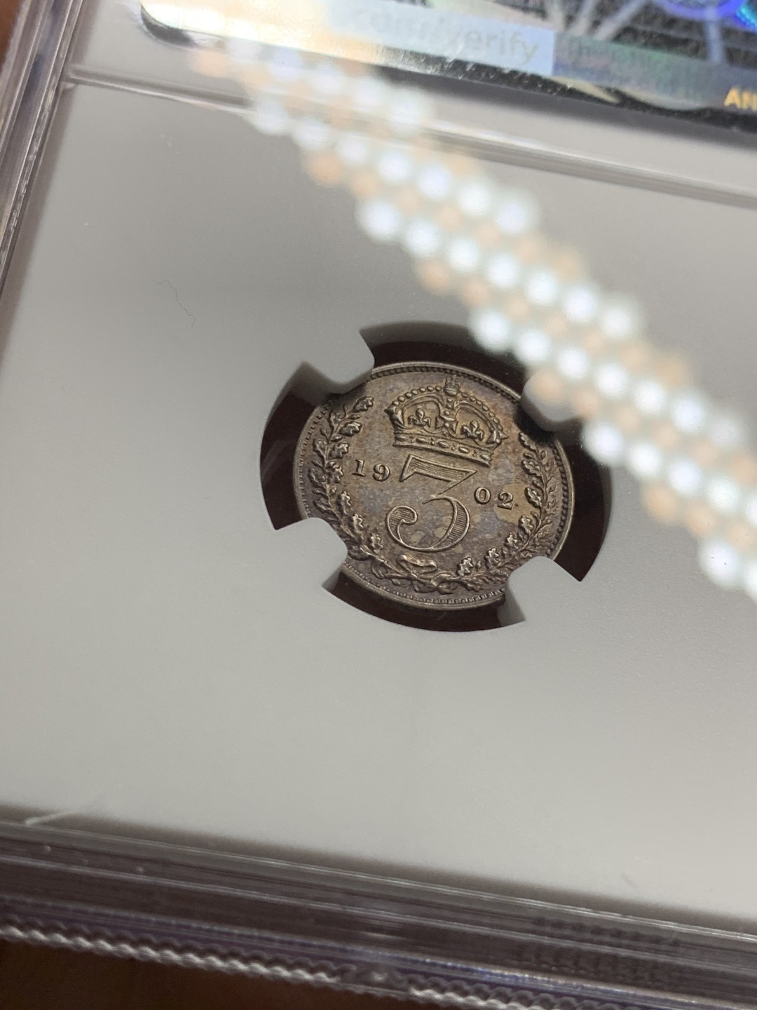 《竞宝斋》第36场-本周日 （全场顺丰包邮） 英国1902年爱七濯足币NGC-PF4枚套 大热品种持续上涨 前几一套拍了1700 国外更贵