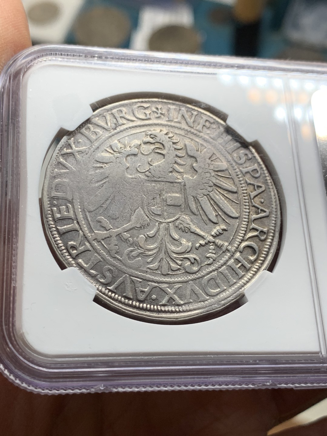 《竞宝斋》第36场-本周日 （全场顺丰包邮） NGC VF35 神圣罗马帝国 哈布斯堡   1521-1564年 斐迪南一世 泰勒大银币