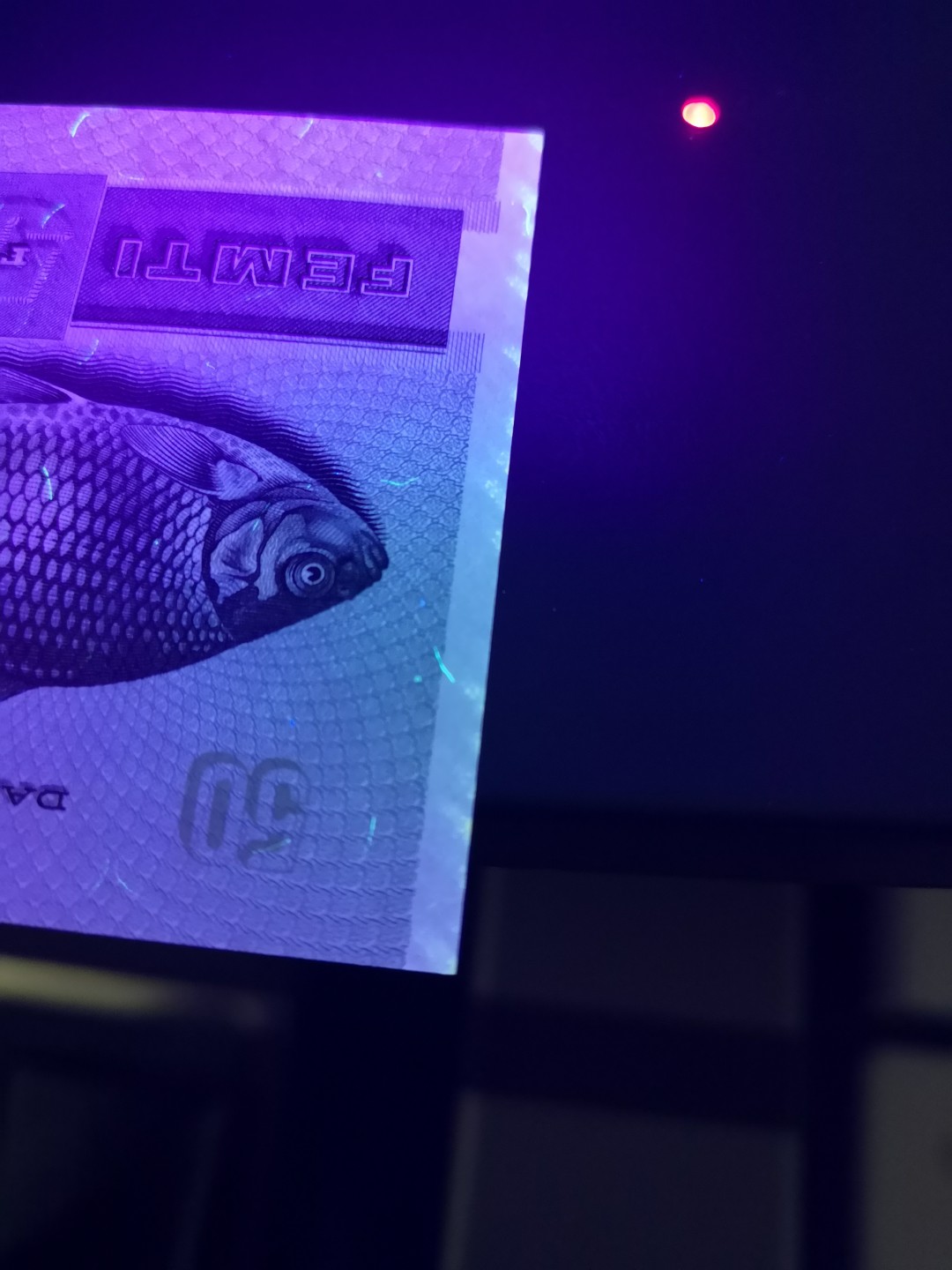 《外钞收藏家》第一百六十九期拍卖（本期65件） 丹麦动物版50克朗 全新 边上有轻微受潮 