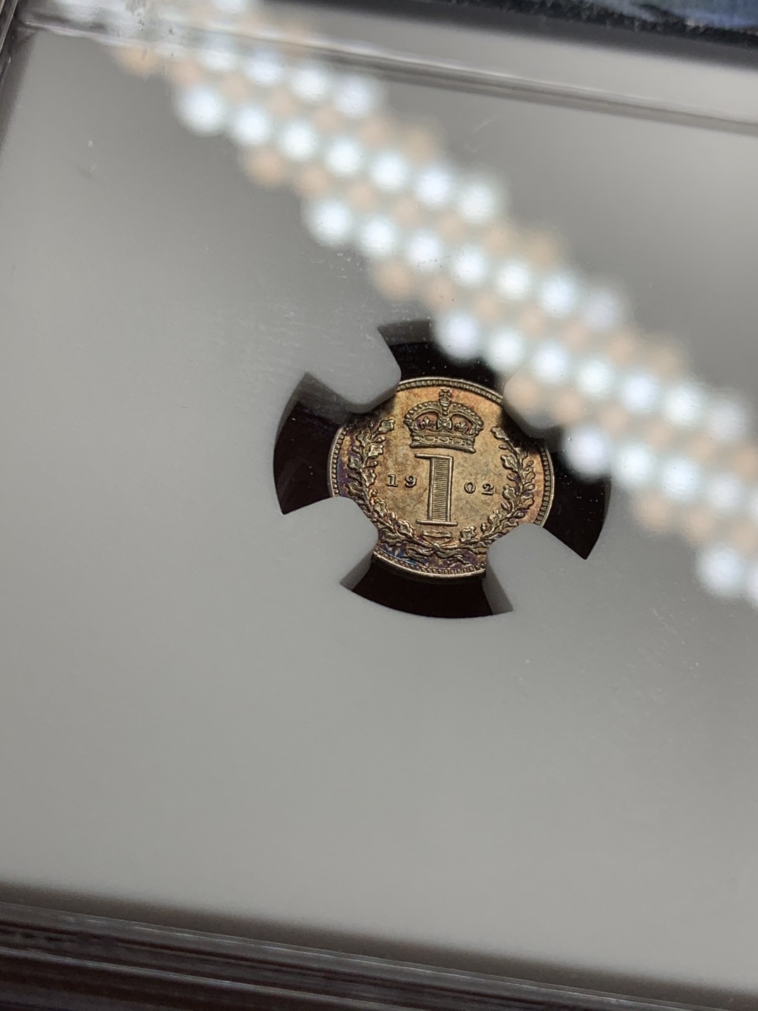 《竞宝斋》第36场-本周日 （全场顺丰包邮） 英国1902年爱七濯足币NGC-PF4枚套 大热品种持续上涨 前几一套拍了1700 国外更贵