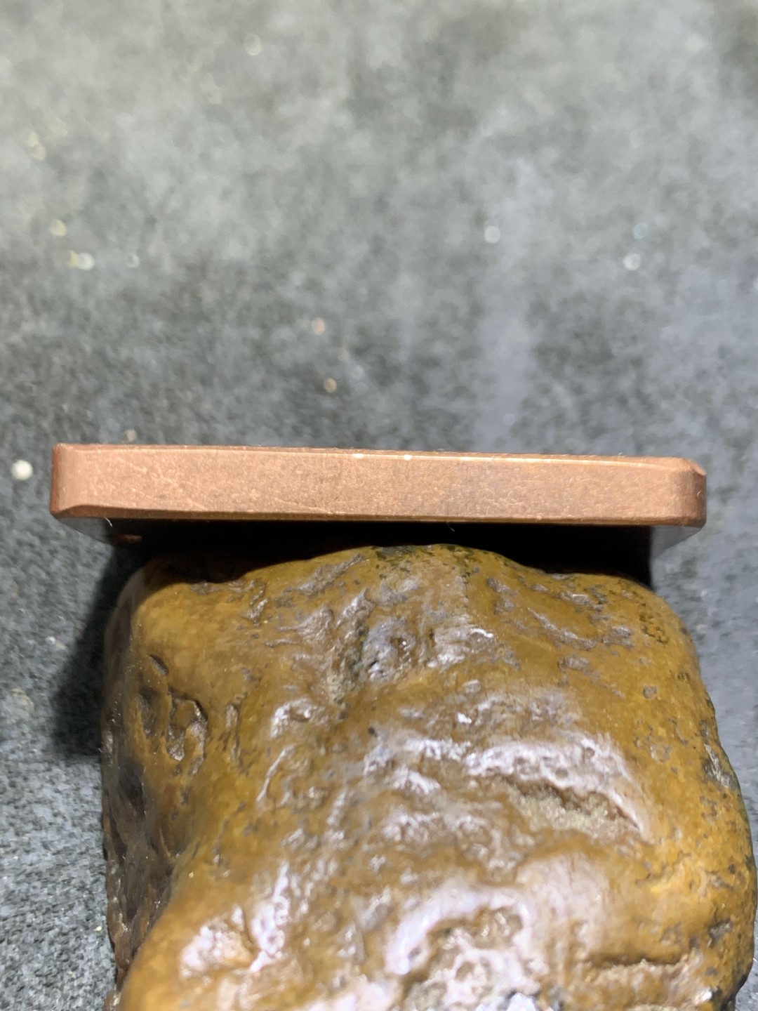 精美紫铜耶稣牌子一个