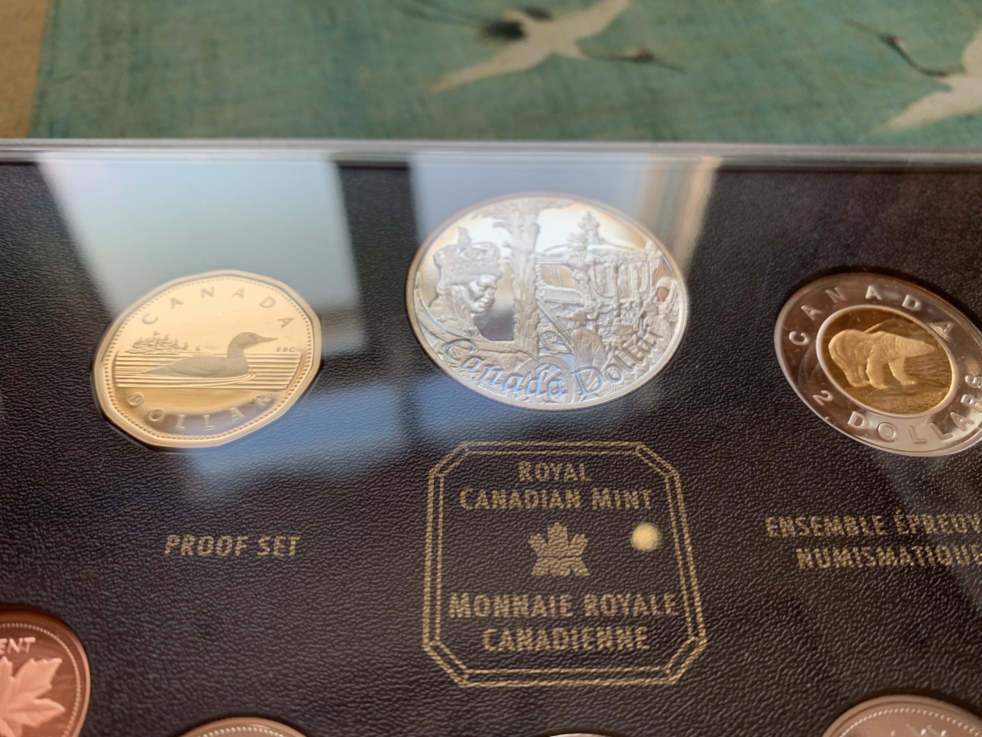 《竞宝斋》第37场-周日 首场自动拍卖 2件或者满200包顺丰 加拿大2002年8枚套精制纪念币加冕50周年纪念