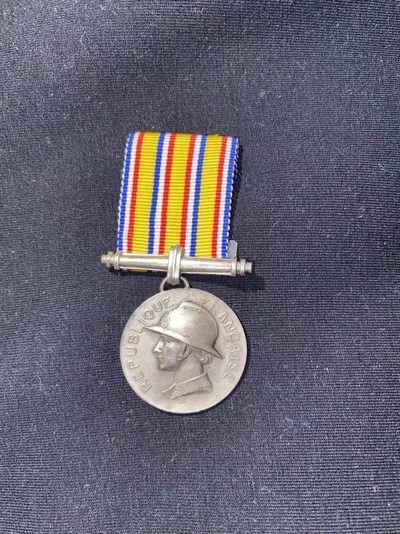 盛世勋华——号角文化勋章专场拍卖第1期 - 法国银级消防奖章 950银 14.4克