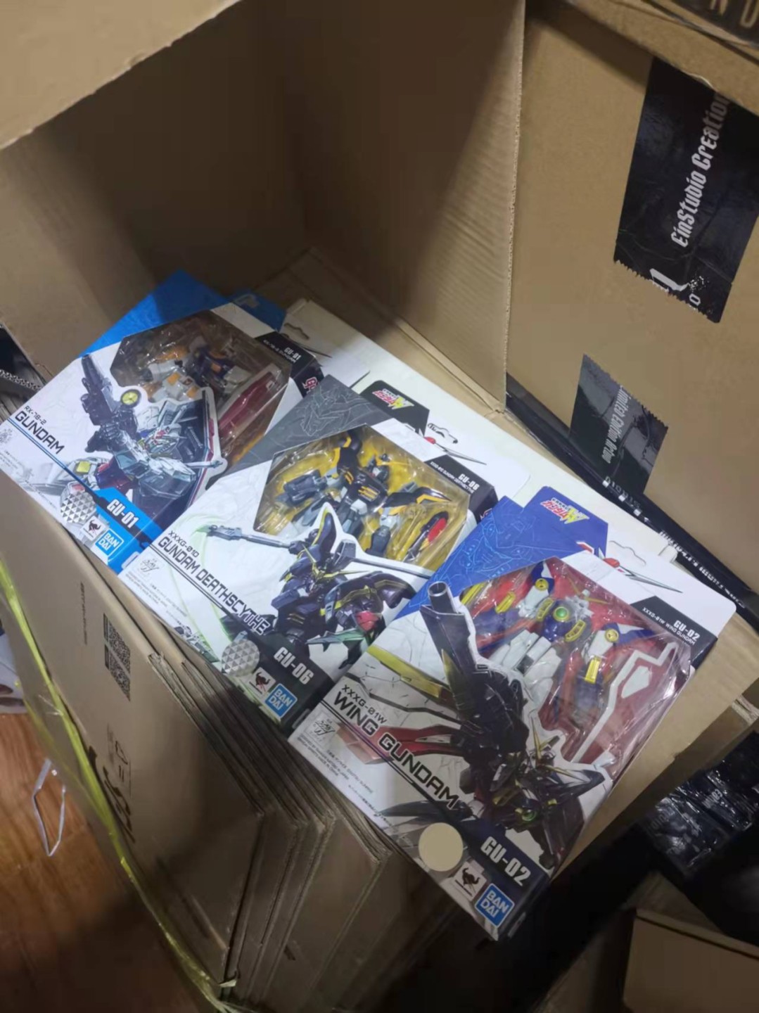 吉角零元拍 万代GU成品高达01-02-06三款