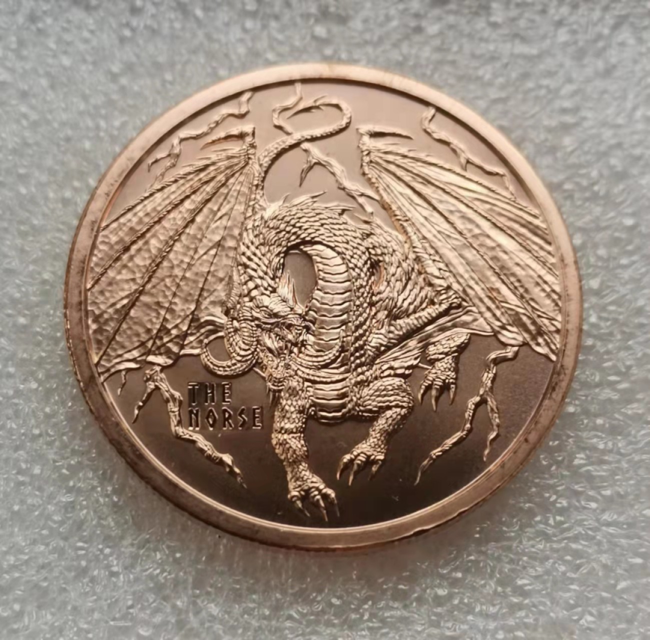 瓶子🏺第28期拍卖会 美国20世纪龙的世界系列铜章