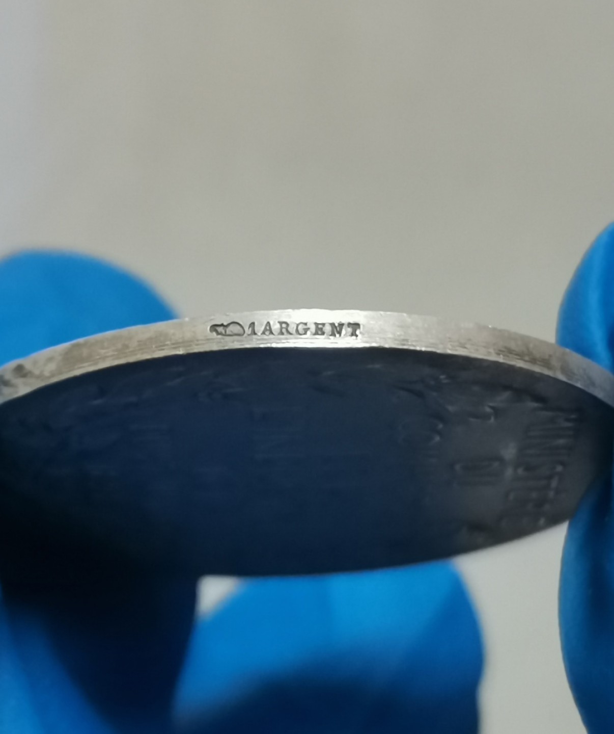 瓶子🏺第28期拍卖会 法国1822年学院银章（ms好品）