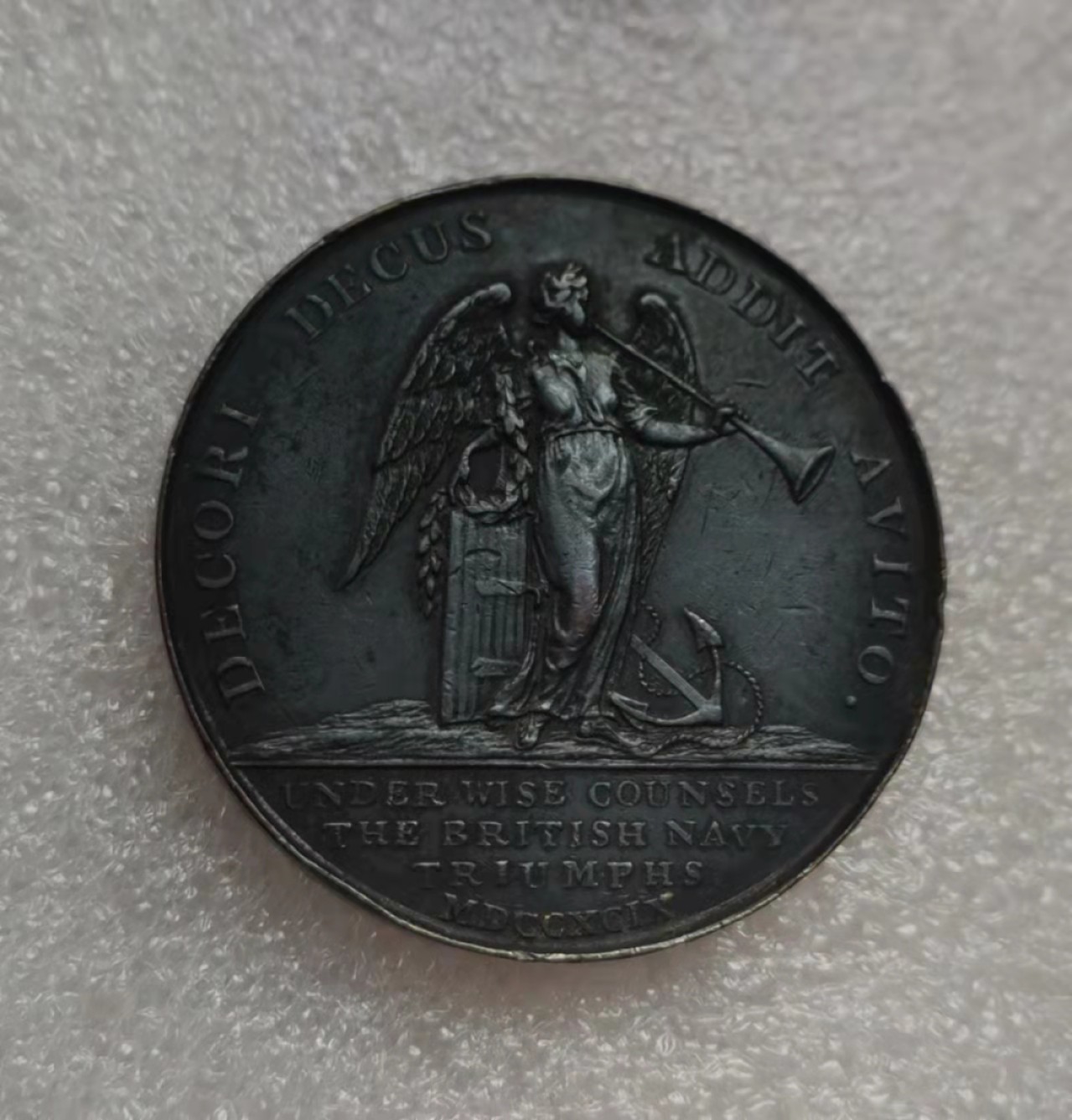 瓶子🏺第28期拍卖会 德国1769年胜利女神纪念铜章