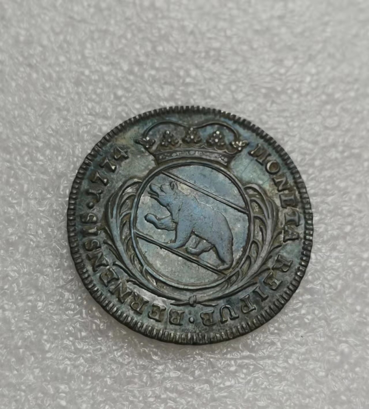 瓶子🏺第28期拍卖会 1774年瑞士伯尔尼1/4泰勒