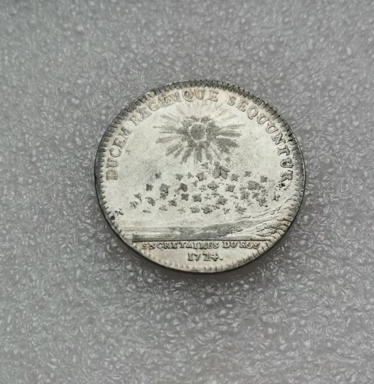 瓶子🏺第28期拍卖会 法国1724年路易十五JETON银质代币