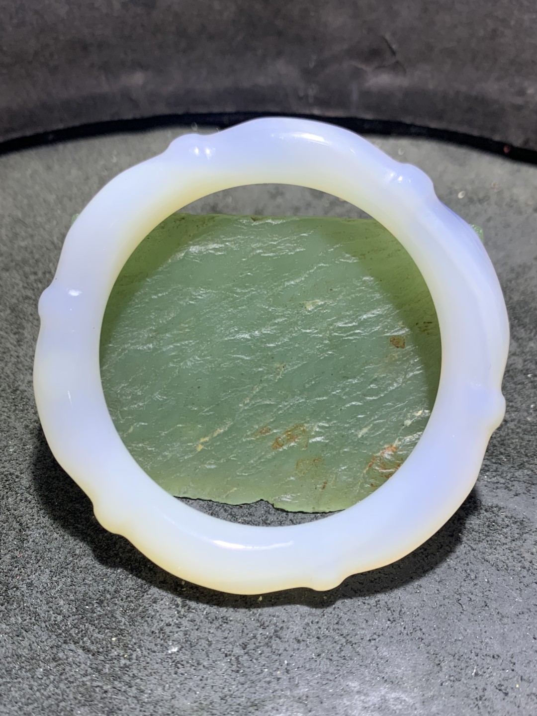 精品海洋玉髓竹节手镯一只！