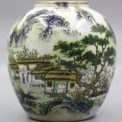 同治年制宁静致远紫边坛古瓷器古玩收藏景德镇陶瓷家居装饰摆件 - 同治年制宁静致远紫边坛古瓷器古玩收藏景德镇陶瓷家居装饰摆件