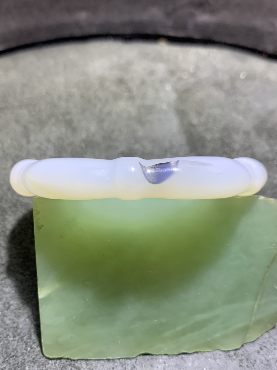精品海洋玉髓竹节手镯一只！