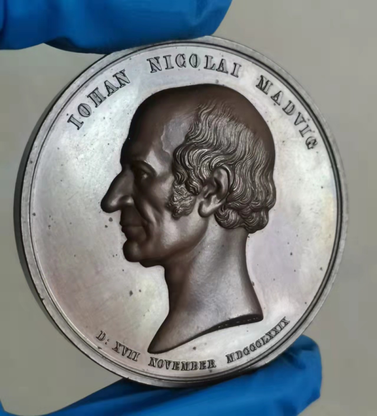 瓶子🏺第28期拍卖会 1879年丹麦马德维格铜章