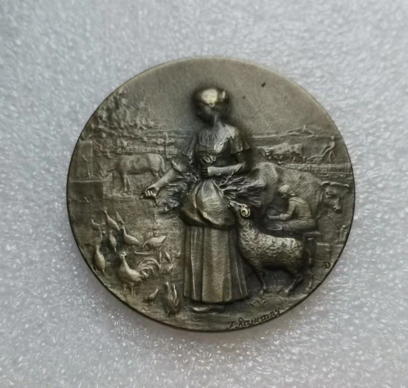 瓶子🏺第28期拍卖会 法国19世纪农业铜章