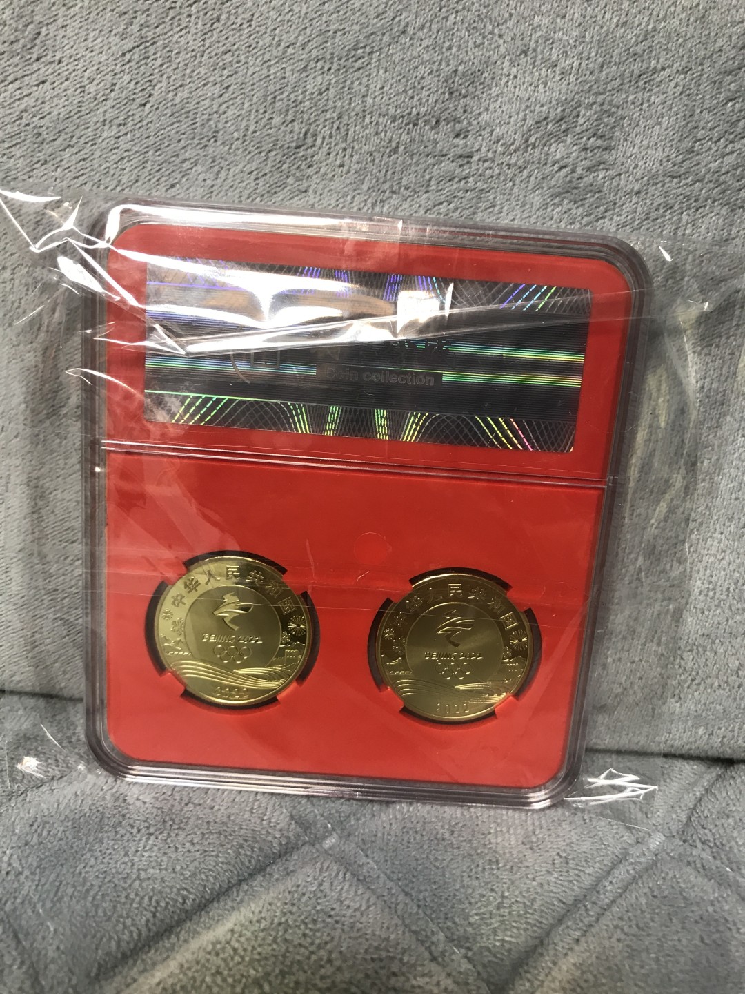 缤纷开心拍441期，全场包邮 冬奥会礼盒一个，含两枚纪念币